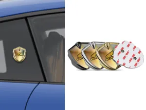 Honda Silikon Emblem Abzeichen Renn Look Glänzend Top